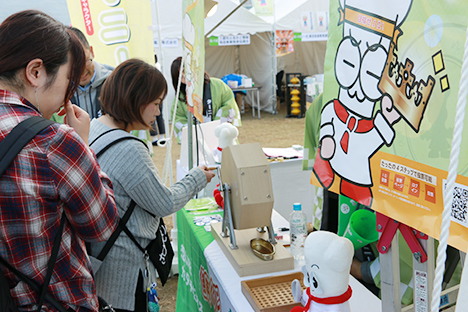 大阪での決選投票の様子