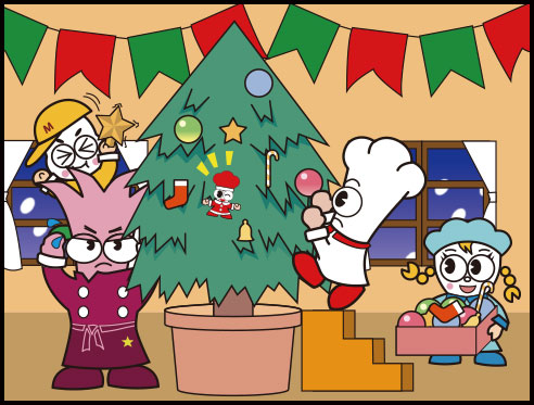 今年もあとちょっと！メリークリスマス！タニッ。