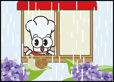 6月はあまり外で遊べなくてちょっとザンネンタニ