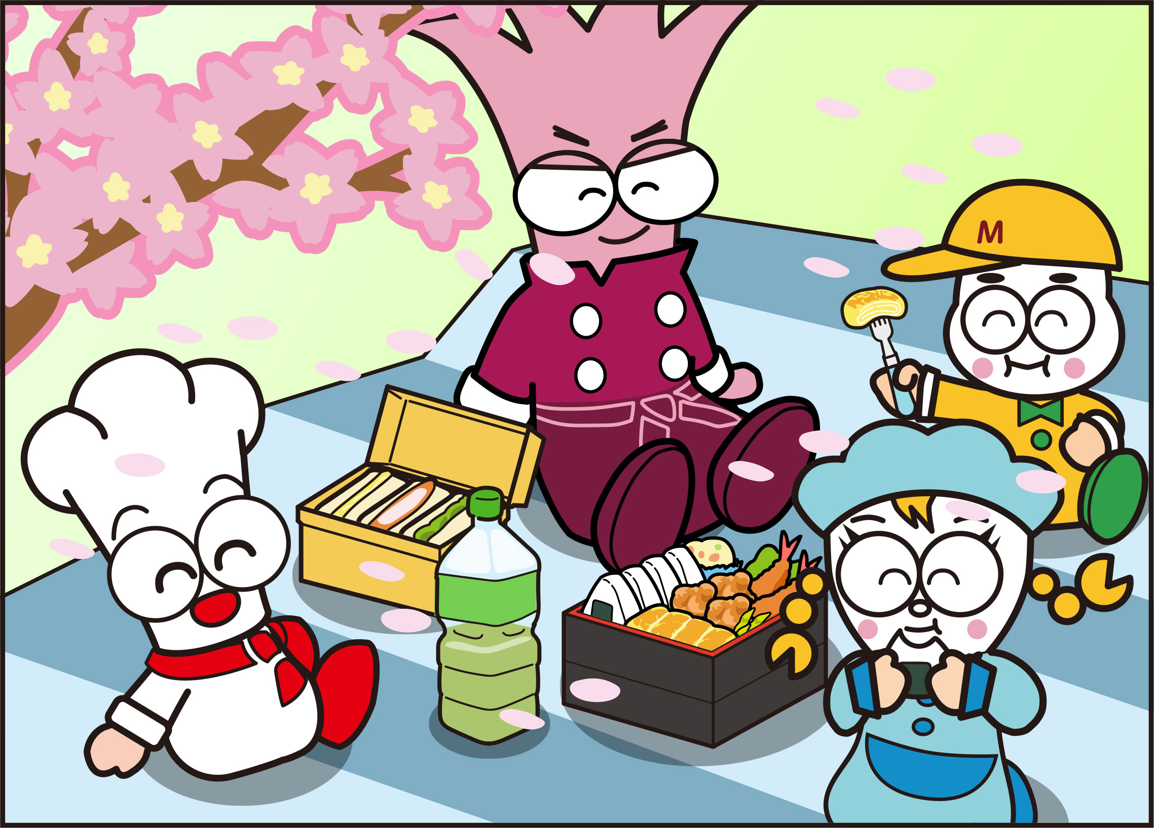 いっぱい食べていっぱい見て幸せタニッ。