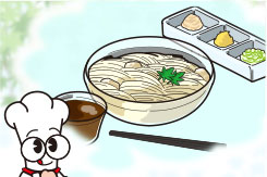 手軽に流しそうめん！タニ！